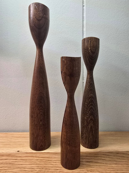 **NEW LISTING** MCM Lipper & Mann Creation Candlestick Set of 3 Dutch Tulip Mid Century Modern