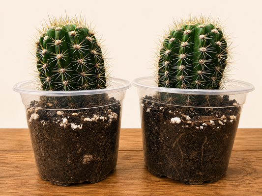 Grandiflora Trichosereus Sun Goddess Cactus 2 Count Fully Rooted Plants