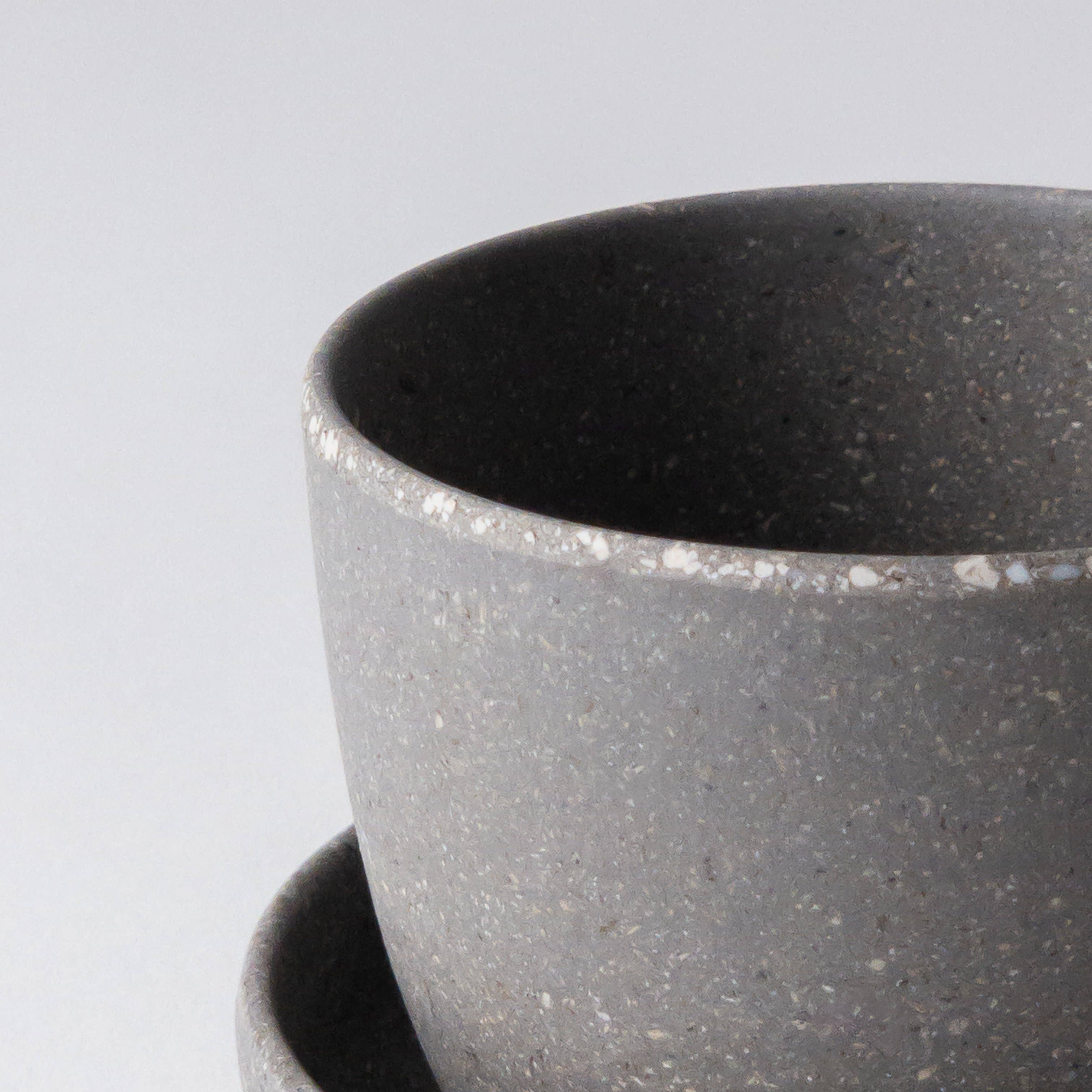 Kanso Designs Wheat Husk Mini Planter Pot