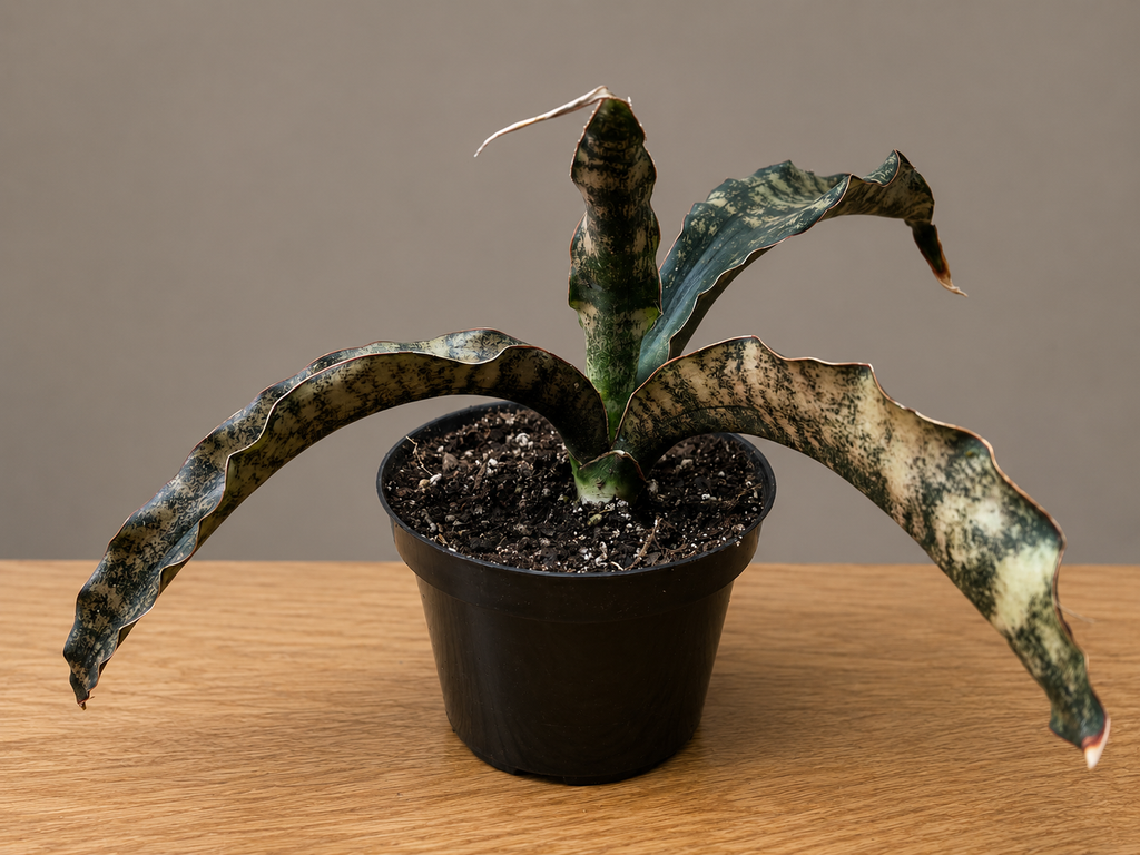 Sansevieria Coppertone Huge Statement Piece RARE 4 Leaf Plant